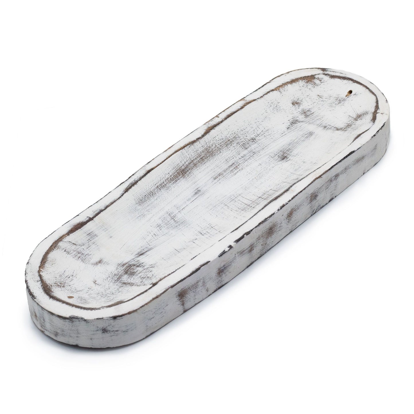 Classic Whitewash - Large Incense Tray (30×10cm)