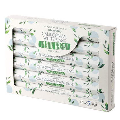Californian White Sage - Plant-Based Incense Sticks (50g Pack)