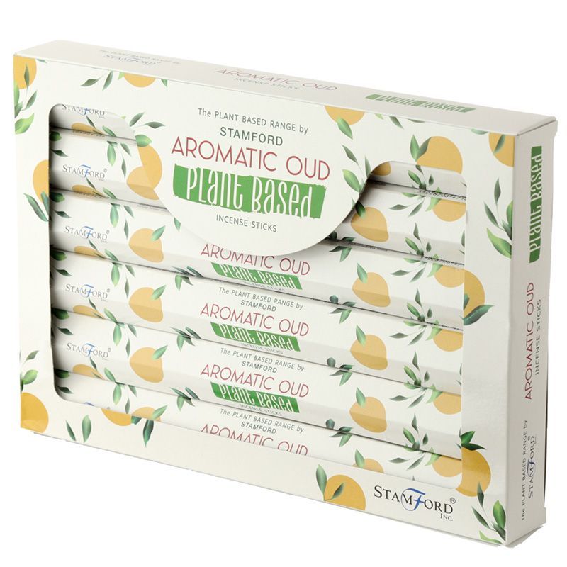 Aromatic Oud - Plant-Based Incense Sticks (50g Pack)