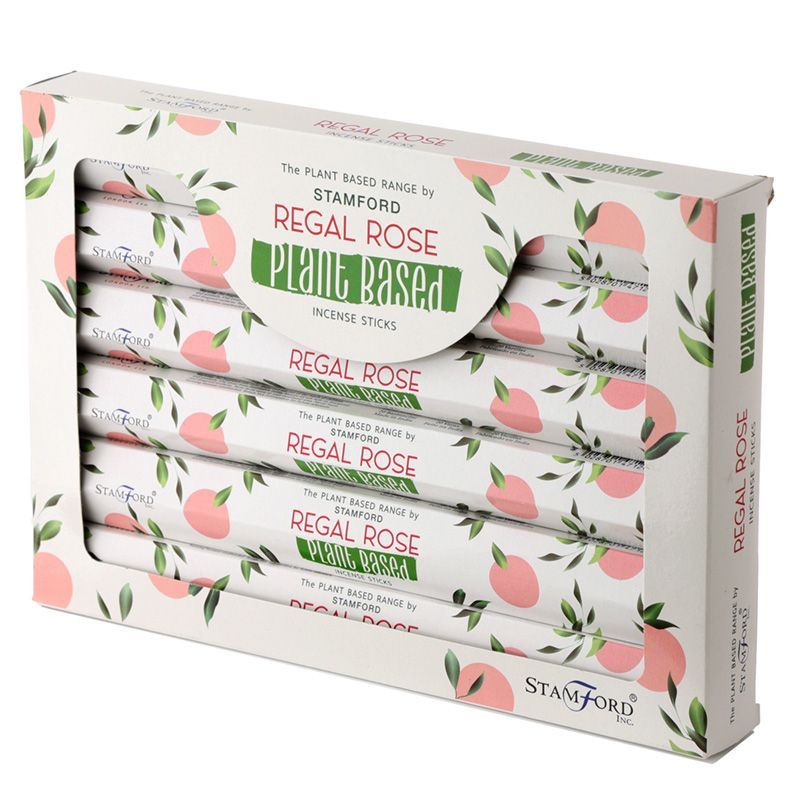 Regal Rose - Plant-Based Incense Sticks (50g Pack)