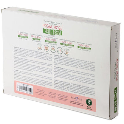 Regal Rose - Plant-Based Incense Sticks (50g Pack)