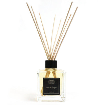 Lime & Ginger - Essential Oil Reed Diffuser (200ml)