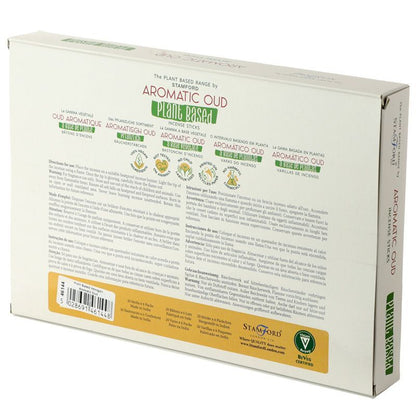 Aromatic Oud - Plant-Based Incense Sticks (50g Pack)