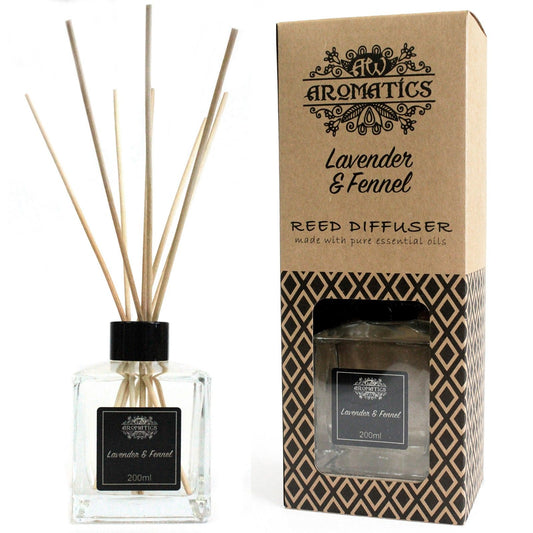 Lavender & Fennel - Essential Oil Reed Diffuser (200ml)