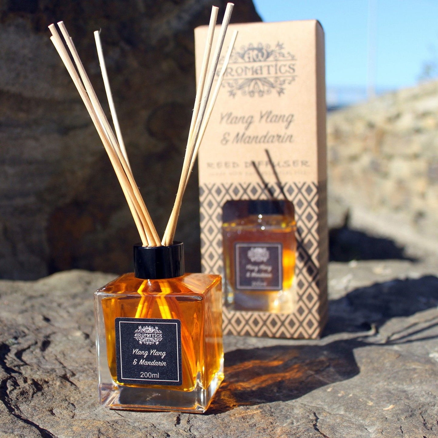 Lime & Ginger - Essential Oil Reed Diffuser (200ml)