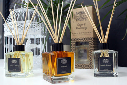 Lime & Ginger - Essential Oil Reed Diffuser (200ml)